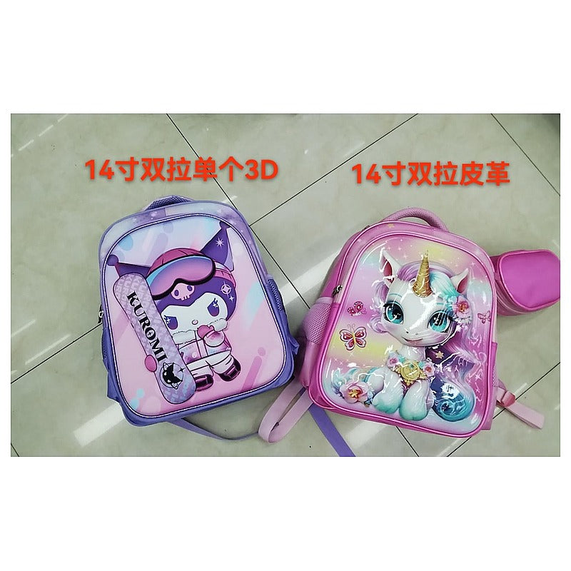 H-XJB17 - MOCHILAS INFANTILES 3D 14" (100/1)