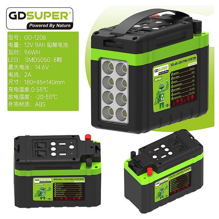 HNE-063 - SISTEMA DE ILUMINACIÓN SOLAR PORTÁTIL (10/1)