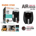 RU-3016 - FREIDORA DE AIRE 6.5 LITROS (4/1)