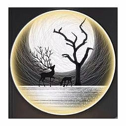 JHP-014 - CUADRO DECORATIVO CON LUZ LED (20/1)