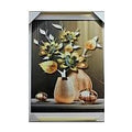 JHP-116 - CUADRO DECORATIVO CON FLORES (20/1)