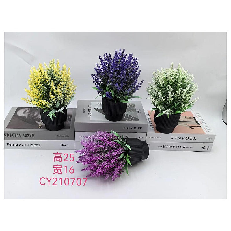 H-XWF14 - PLANTAS ARTIFICIALES EN MACETA NEGRA (144/1)