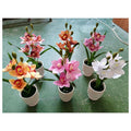 H-XWF24 - MACETA CON ORQUÍDEAS ARTIFICIALES (72/1)