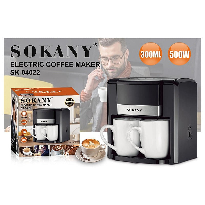 SK-04022 - CAFETERA ELÉCTRICA 500W 300ML (6/1)