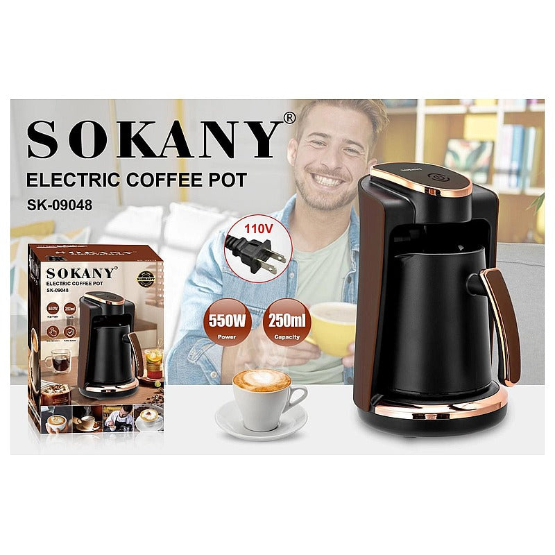SK-09048 - CAFETERA ELÉCTRICA DE 250ML (12/1)