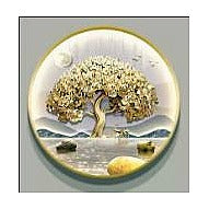 JHP-018 - PLACA DECORATIVA DE ÁRBOL (2/1)