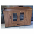 HF-YC049 - APARADOR DE MADERA CON PUERTAS DE VIDRIO (1/1)