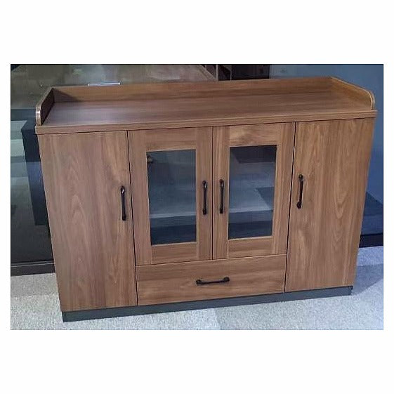 HF-YC049 - APARADOR DE MADERA CON PUERTAS DE VIDRIO (1/1)