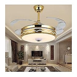 IP-FSD-8 - VENTILADOR DE TECHO CON LUZ DORADO (1/1)