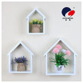 JH-HC-3 - REPISAS DE PARED EN FORMA DE CASA (6/1)