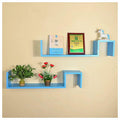 JH-HC-9 - REPISAS FLOTANTES DE PARED AZUL (8/1)