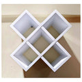 JH-HC-10 - ESTANTE DE PARED CUADRADO BLANCO (1/1)