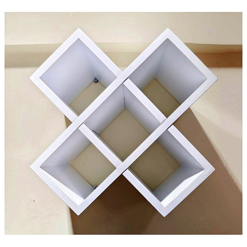 JH-HC-10 - ESTANTE DE PARED CUADRADO BLANCO (1/1)