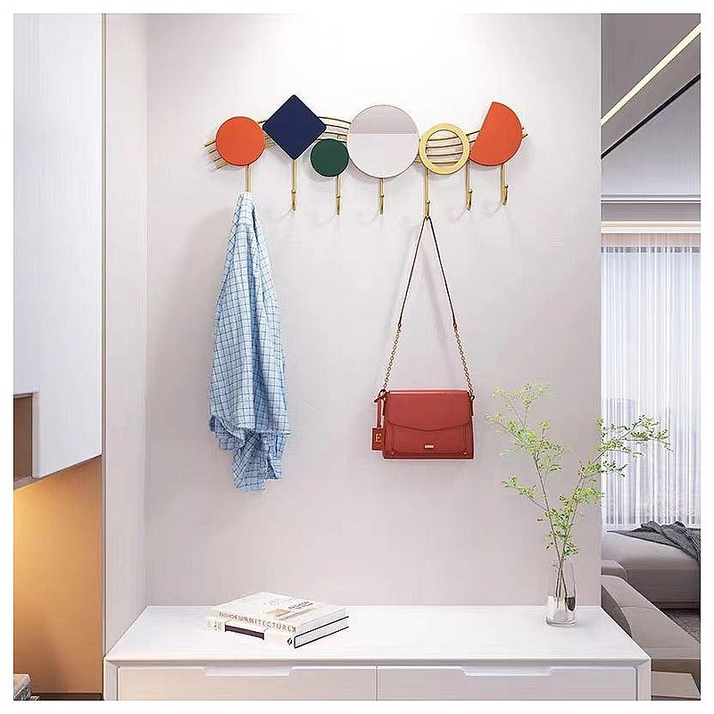 JH-HC-14 - PERCHERO DE PARED DECORATIVO MULTICOLOR (16/1)