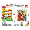 JJ53630 - JUEGO DE CONSTRUCCIÓN CON CANICAS 102 PIEZAS (0530000001075/1)