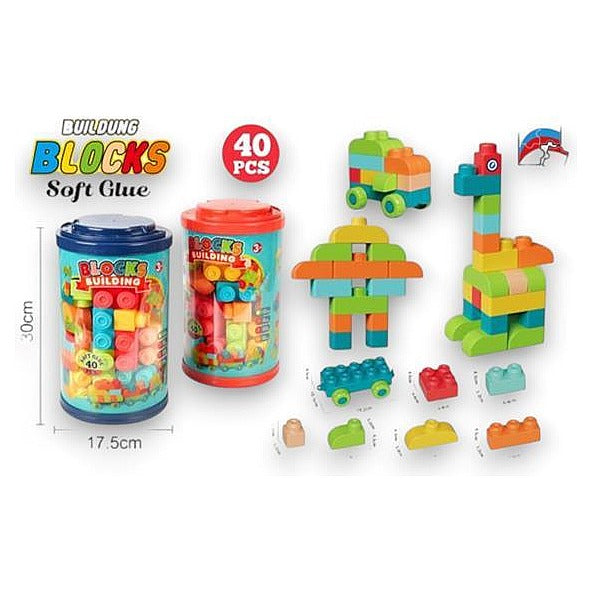 JJ53625 - BLOQUES DE CONSTRUCCIÓN 40 PIEZAS (0530000001070/1)