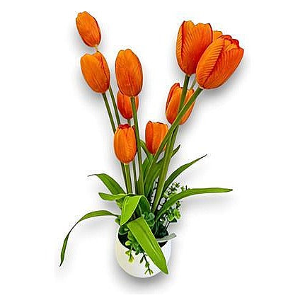GY32269 - FLORERO CON TULIPANES ARTIFICIALES (0320000000444/1)