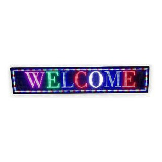 RHX-Q4 - LETRERO LED LUMINOSO "WELCOME" (401387/1)