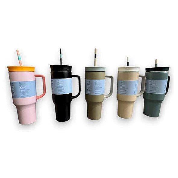 JJ53088 - VASO TÉRMICO CON TAPA Y POPOTE (0530000000498/1)