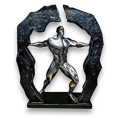 GY34304 - ESCULTURA DECORATIVA DE FIGURA MASCULINA (0340000000296/1)