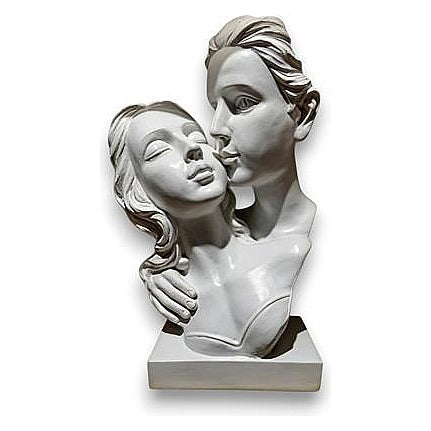 GY34307 - ESCULTURA PAREJA EN BUSTO DE RESINA (0340000000299/1)