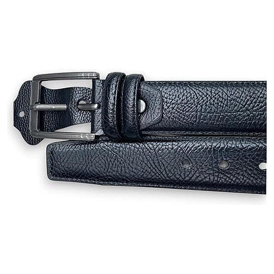 JJ53608 - CINTURÓN DE CUERO NEGRO (0530000001053/1)