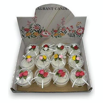 MJ13-016 - VELAS AROMÁTICAS EN FRASCOS DECORATIVOS (360/1)