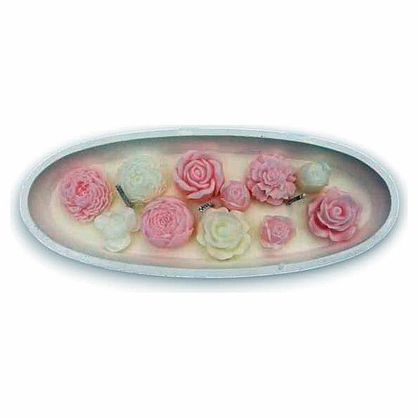 MJ13-022 - JABÓN DECORATIVO EN FORMA DE FLORES (36/1)