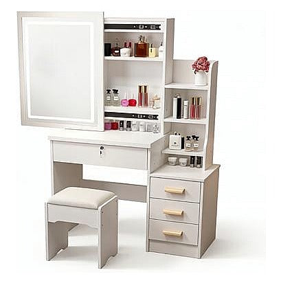 HF-ZDT18 - TOCADOR CON ESPEJO Y TABURETE (1/1)