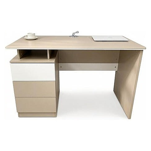 JJ5022 - ESCRITORIO CON CAJONERA BEIGE (1/1)