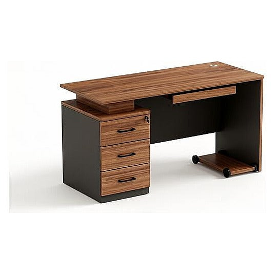 YC-OF-D10 - ESCRITORIO CON CAJONERA Y BANDEJA (1/1)