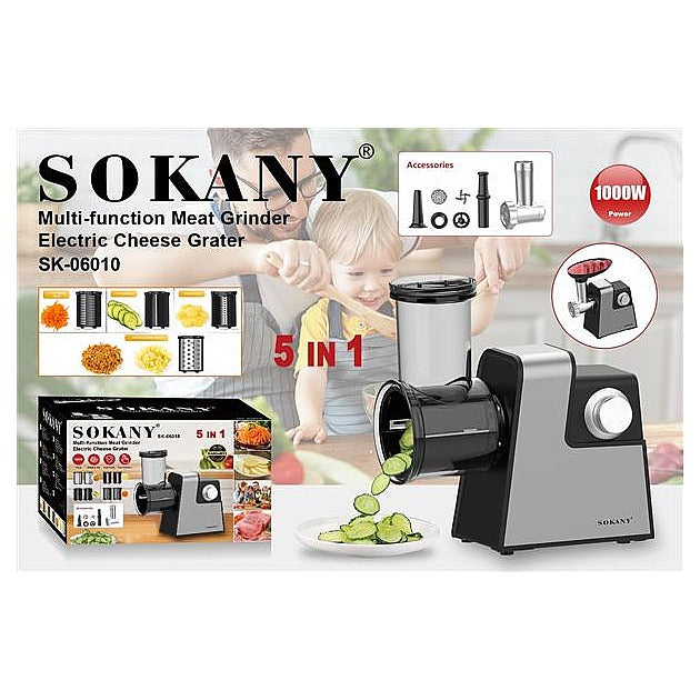 SK-06010 - RALLADOR Y PICADOR ELÉCTRICO 1000W (6/1)
