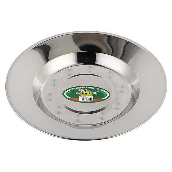 KT-TW-P2 - PLATO DE ACERO INOXIDABLE 24 CM (300/1)