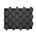 WJ61-056 - PANEL DECORATIVO ESCAMAS NEGRAS (6/1)