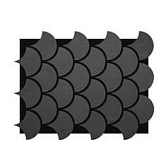 WJ61-056 - PANEL DECORATIVO ESCAMAS NEGRAS (6/1)