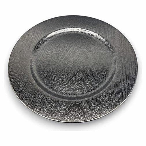 JJ53830 - PLATO REDONDO DECORATIVO NEGRO (50/1)