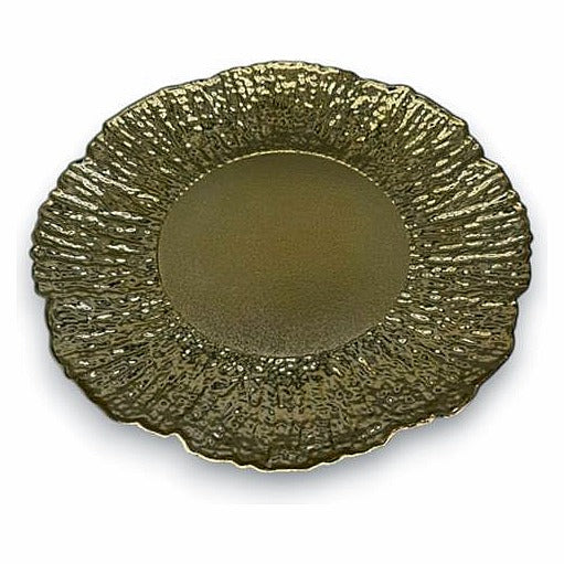 JJ53827 - PLATO DECORATIVO DORADO (50/1)