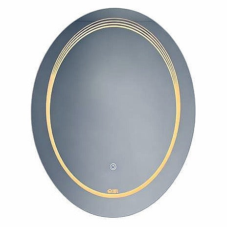 BA-ZYM05 - ESPEJO LED OVALADO 80X60CM 12W (6/1)