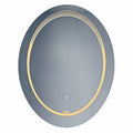 BA-ZYM05 - ESPEJO LED OVALADO 80X60CM 12W (6/1)