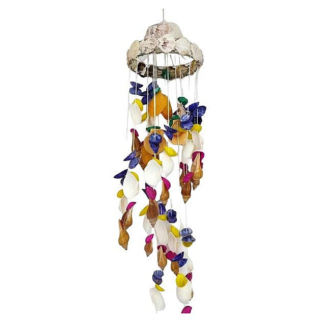 GY32- 058 - MÓVIL DECORATIVO DE CONCHAS Y COLORES (100/1)
