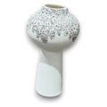 GY32040 - FLORERO CERÁMICO BLANCO (24/1)