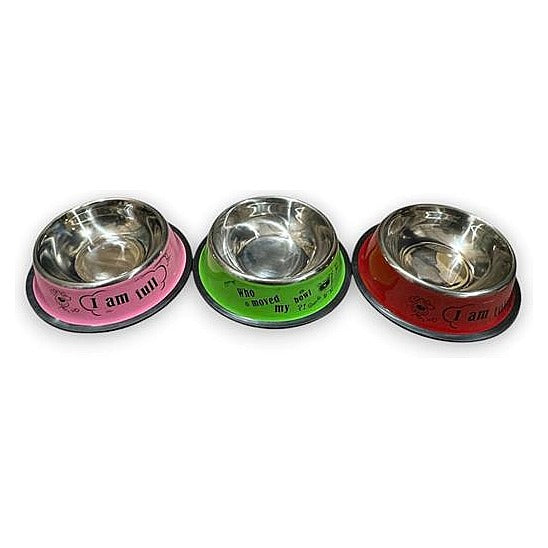 GY34132 - PLATO PARA MASCOTAS DE ACERO 18 CM (200/1)