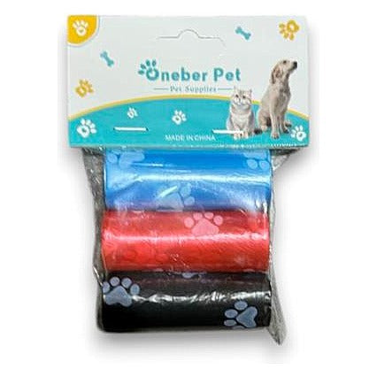 GY34144 - BOLSAS PARA DESECHOS DE MASCOTAS 3 PIEZAS (360/1)