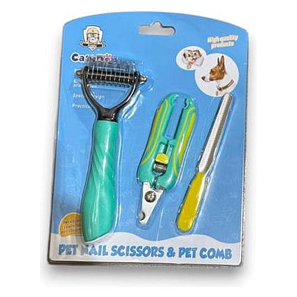 GY34149 - KIT DE CUIDADO PARA MASCOTAS 3 PIEZAS (60/1)