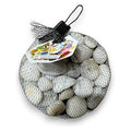 GY34230 - BOLSA DE PIEDRAS DECORATIVAS BLANCAS (50/1)
