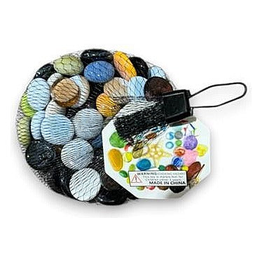 GY34236 - PIEDRAS DECORATIVAS DE COLORES EN MALLA (100/1)