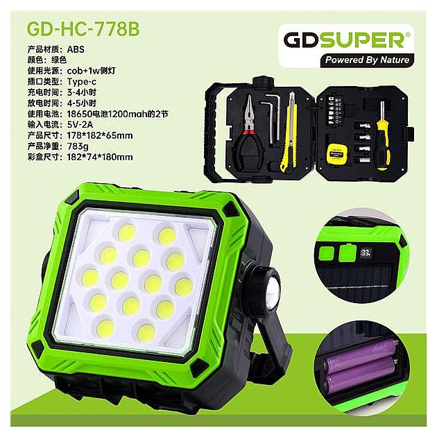 DQ42- 019 - LUZ DE TRABAJO LED RECARGABLE (36/1)