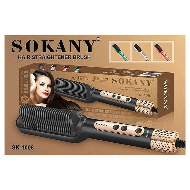 SK-1008 - PLANCHAS PARA EL CABELLO: VERDE, ROJO, BLANCO, NEGRO (60/1)