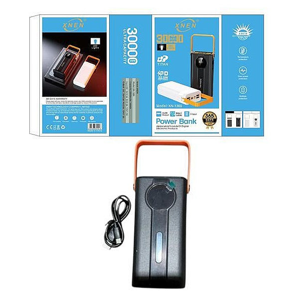 DQ43001 - POWER BANK 30000MAH CON ASA (50/1)