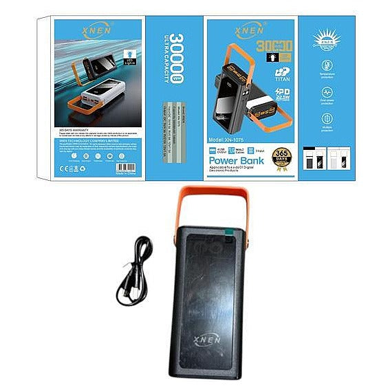 DQ43006 - POWER BANK 30000MAH CON MANIJA (50/1)
